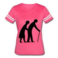 190x190 Old Couple Walking Silhouette By Martmel Us Spreadshirt