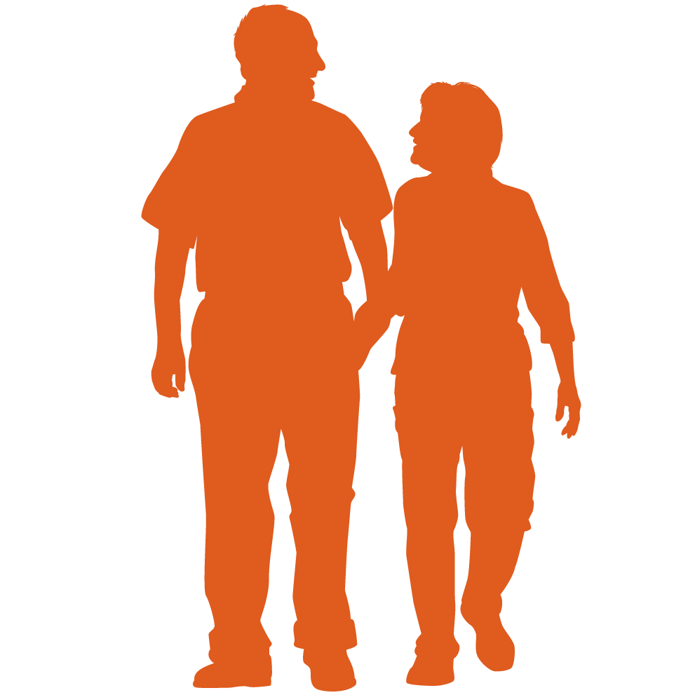 991x991 Old Couple Orange