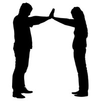 200x200 Person Persons Human Silhouette Silhouettes Man Men Guy Guys