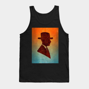 285x285 Old Fashioned Gentleman Silhouette