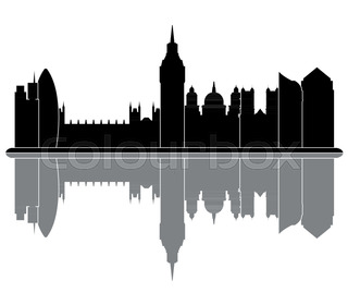 320x280 London Skyline Stock Vector Colourbox