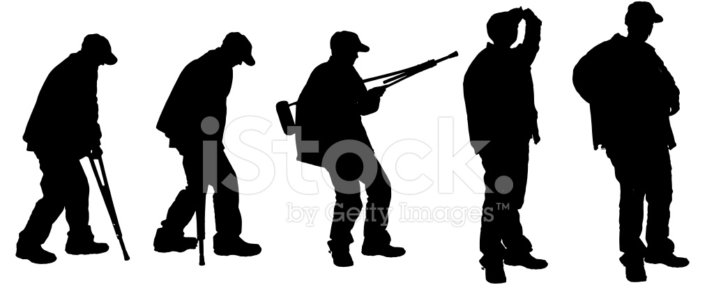 1024x409 Vector Silhouette Of Old Stock Vector