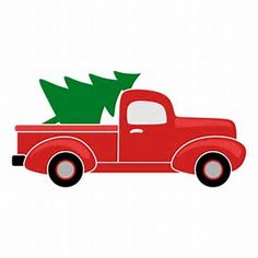 236x236 Old Truck Christmas Tree Free Svg, Png, Eps Amp Dxf Download Svg
