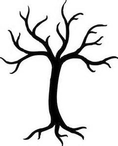 236x292 Olive Tree Silhouette Vector Free