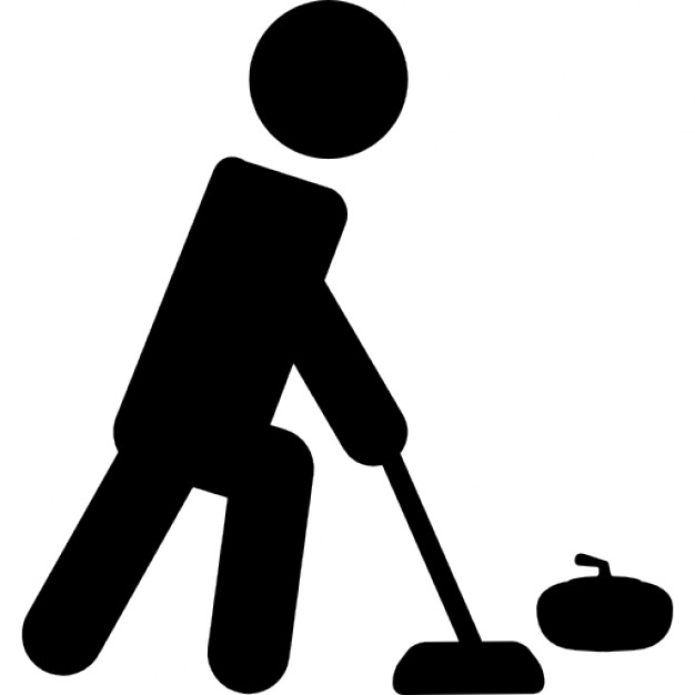 626x626 Olympic Curling Player Icons Free Download