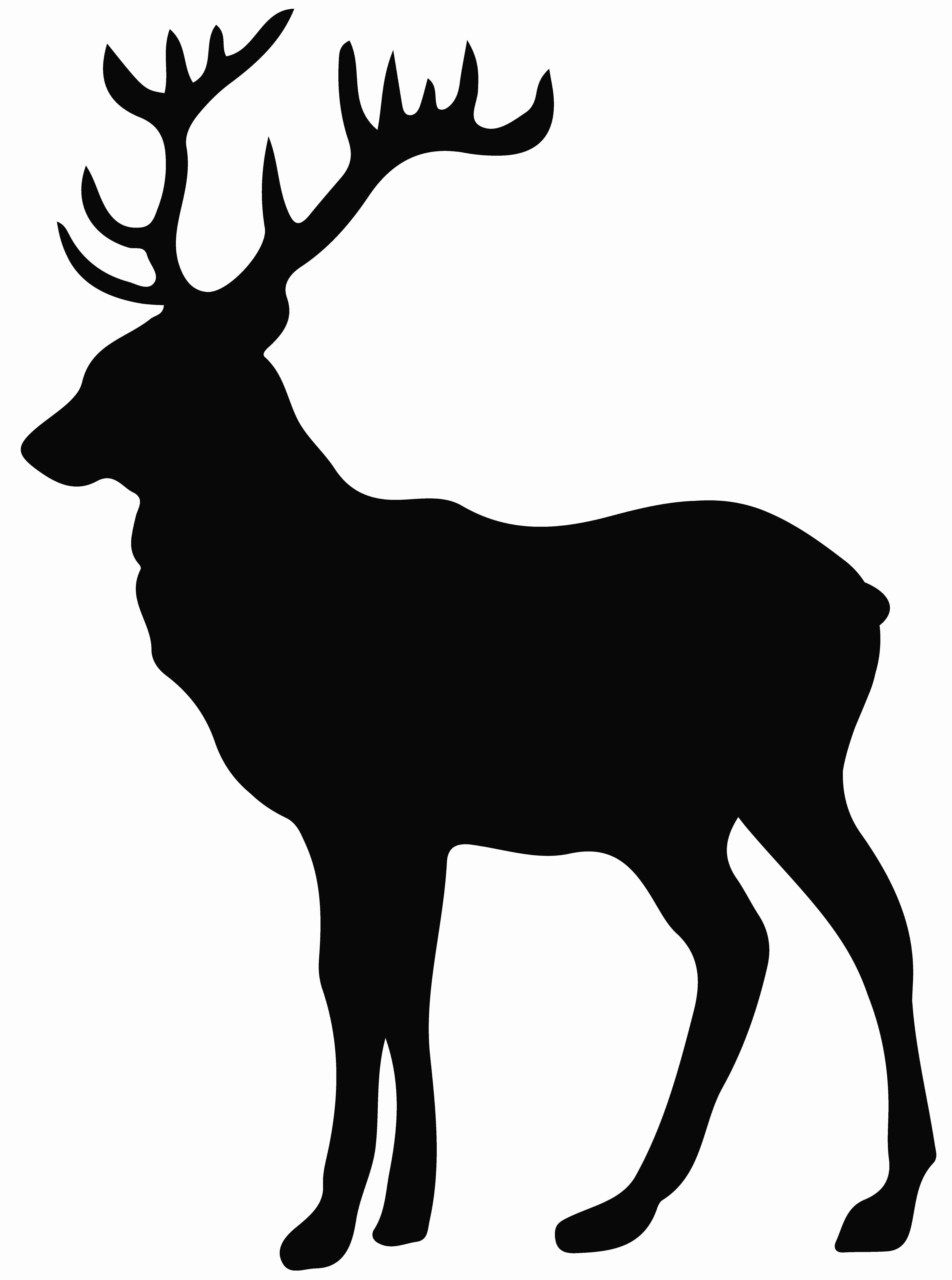 5953x8000 Stag Silhouette Png Transparent Clip Art Image Gallery Cool