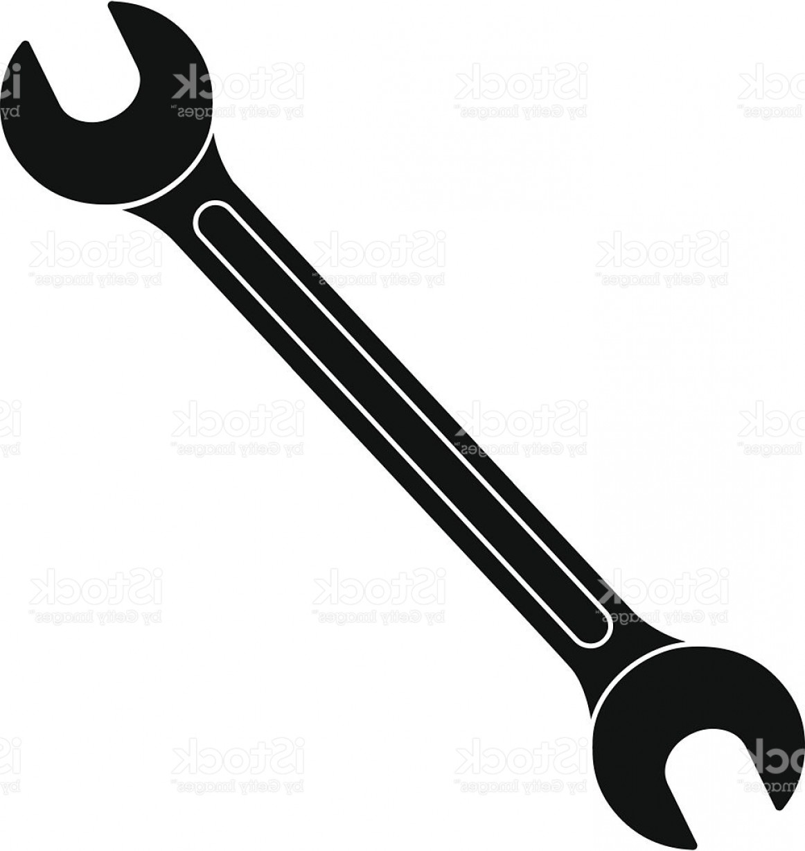 1162x1228 Open End Wrench Silhouette Gm Lazttweet