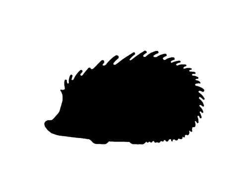 500x386 Hedgehog Metal Steel Not Painted 10 Inch Usa Silhouette
