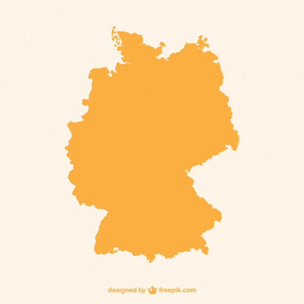 626x626 Orange Germany Silhouette Vector Free Download