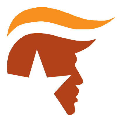407x408 Trump Silhouette Orange Direxion