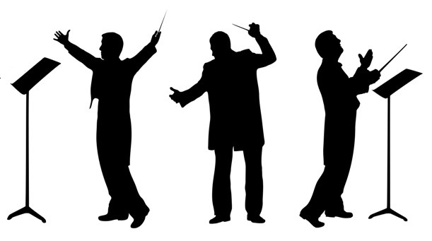 Orchestra Conductor Silhouette at GetDrawings | Free download