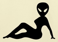 190x136 Original Alien Mudflap Girl By Maslowpoet Spreadshirt