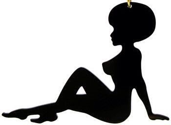 350x256 Want This Afro Mudflap Girl Tattooed Tattoos, Piercings Amp Stuff