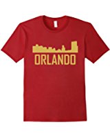 160x200 Tampa Florida Skyline Silhouette T Shirt Clothing