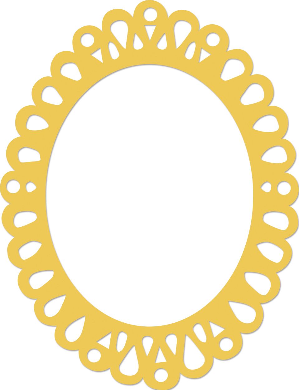 959x1251 Kaisercraft Decorative Dies Oval Ornate Frame Dd349 Stencils