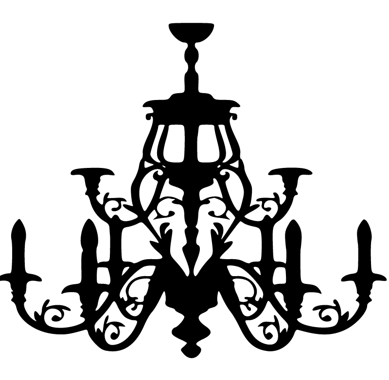 800x783 Ornate Chandelier Svg Silhouettes Free Silhouette