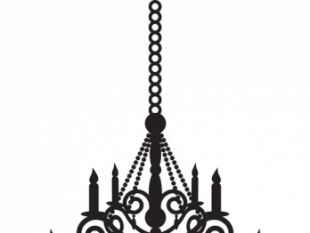 310x233 Ornate Chandelier Vector Silhouette Set Free Vectors Ui Download