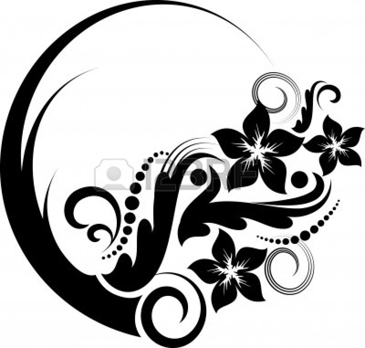 1200x1143 Elegant Oval Frame Vector Clipart Panda