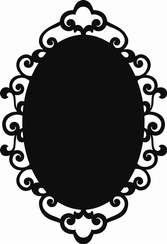 Oval Silhouette Frame at GetDrawings | Free download