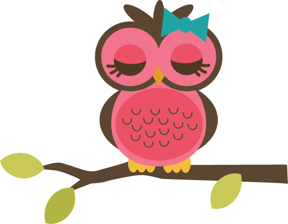 562x439 Owl On Branch Svg File ~ 0.50 Cent Store Crafts
