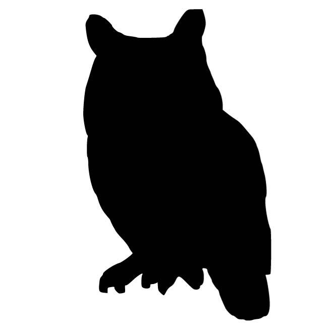 660x660 Owl Silhouette