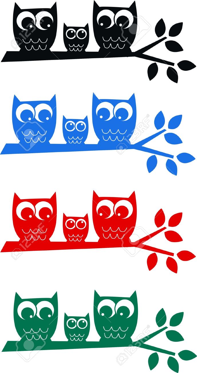 688x1300 Family Silhouette Clipart