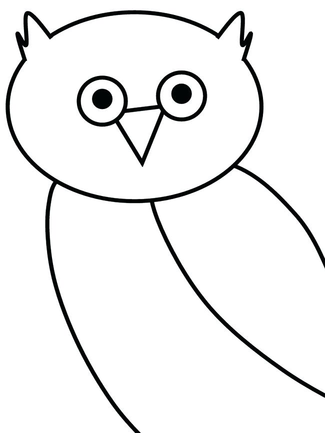 Owl Silhouette Outline at GetDrawings | Free download