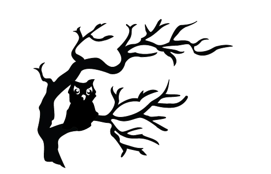 550x354 Halloween Owls Silhouette Vector Free Download Halloween Vector