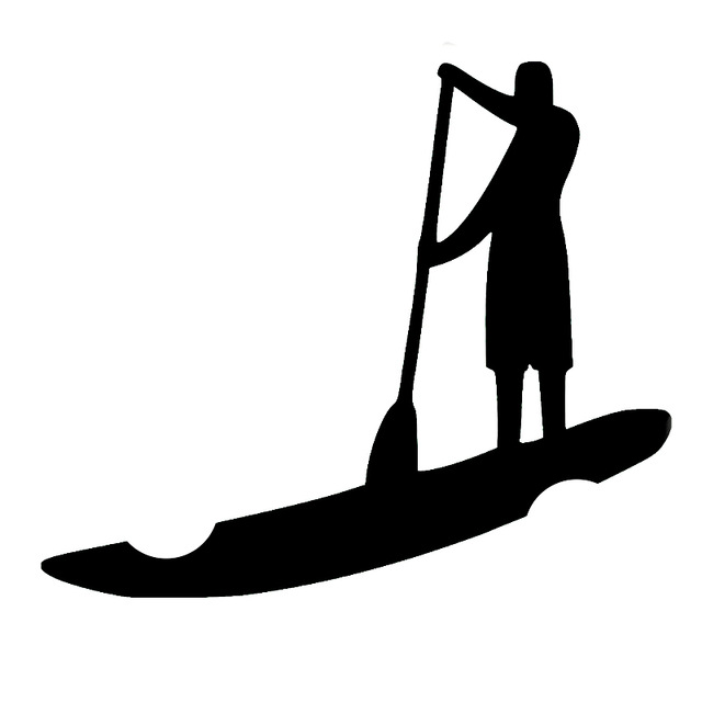 Canoe Paddle Silhouette at GetDrawings | Free download