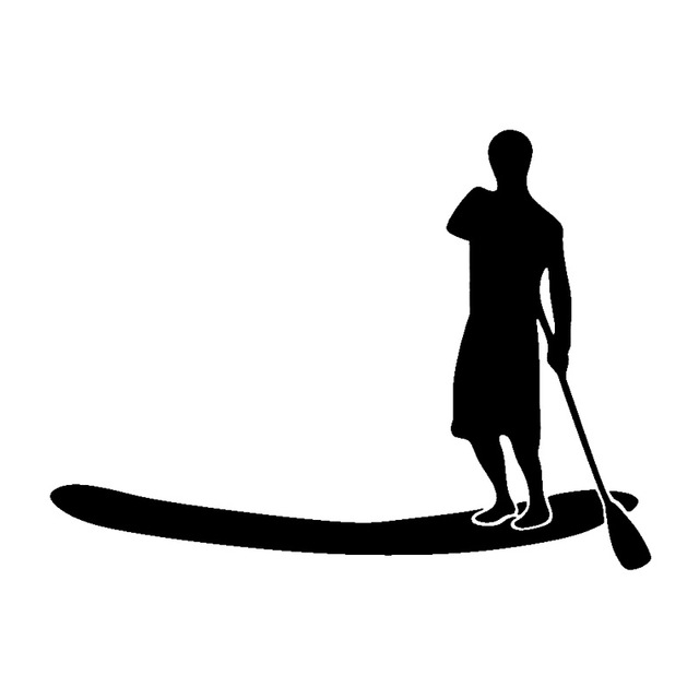 640x640 15cm11.1cm Stand Up Paddle Board Stickers Decoration Decal In Car