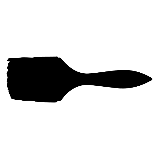 512x512 Paint Brush Silhouette