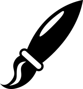 279x299 Paint Brush Clip Art