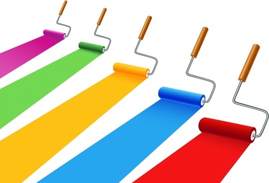 540x368 Paint Brush Silhouette Free Vector Download (10,110 Free Vector