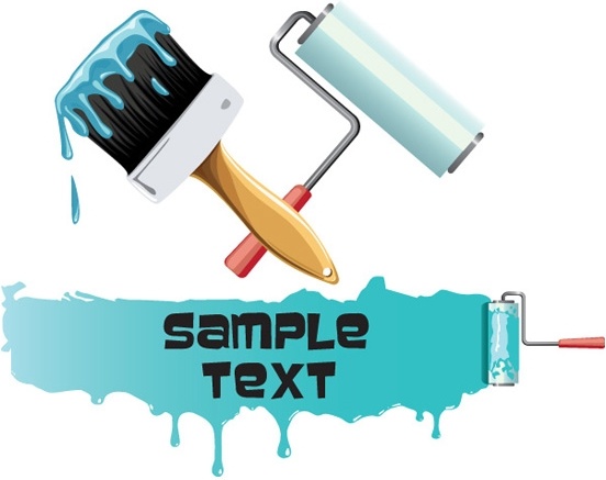 552x437 Painting Paint Brushes Vector Free Vector In Encapsulated