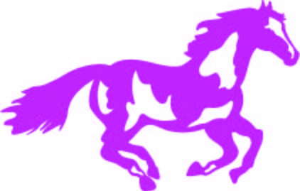 422x269 Running Paint Horse Silhouette Clip Art Svg Instant Download