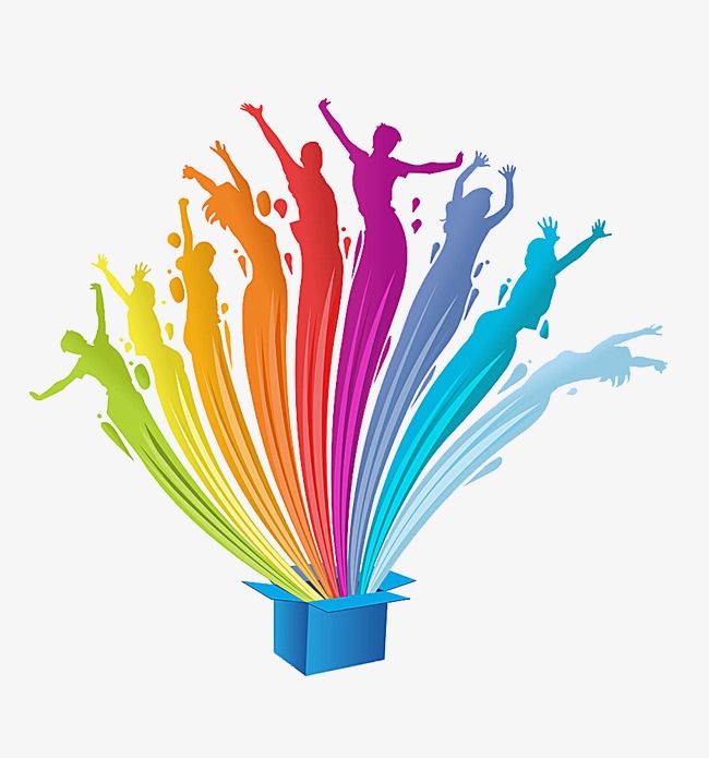 650x695 Silhouette Figures, Paint Color Painting Of Silhouette Figures