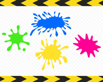 340x270 Paint Splatter Art Etsy