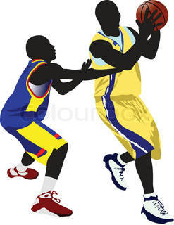 247x320 Golf Player Red Silhouette Stock Vector Colourbox