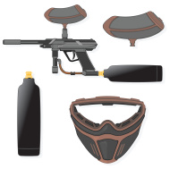 190x189 Paintball Mask Clip Art, Free Vector Paintball Mask