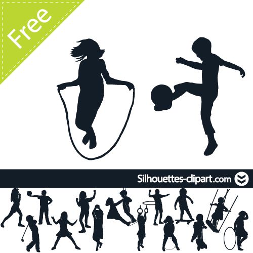 500x500 46 Best People Silhouette Vector Images On Vector