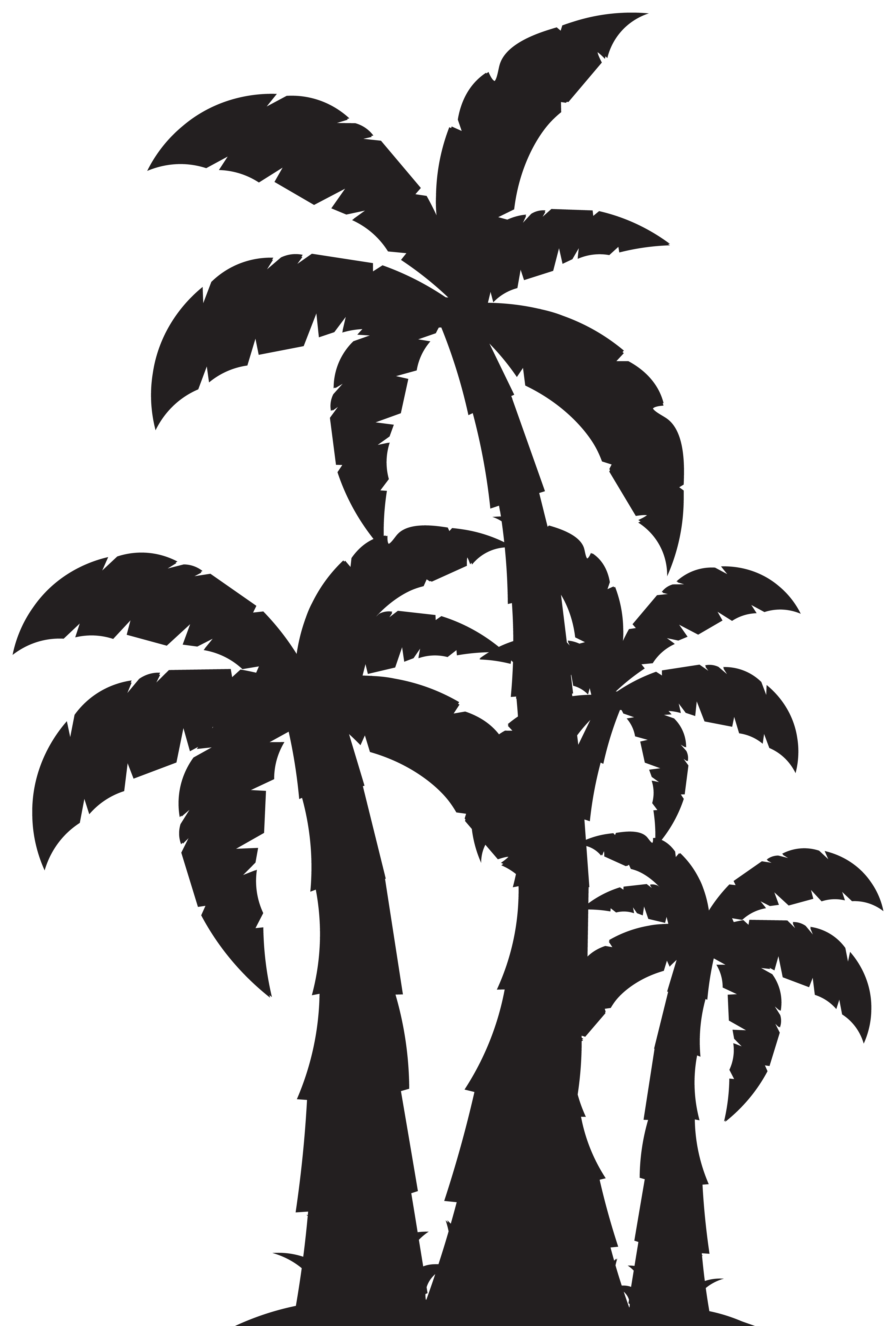 5408x8000 Palm Trees Silhouette Clip Art Imageu200b Gallery Yopriceville