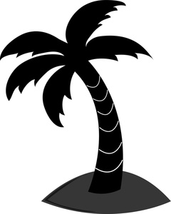 240x300 Palm Tree Silhouette Clipart Panda