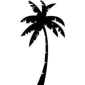 300x300 17 Best Hawaiian Silhouettes Images On Palm Tree