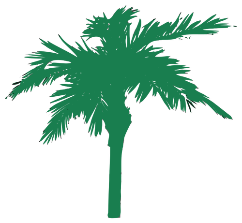 500x461 Plam Silhouette Public Domain Vectors