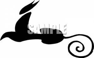 300x185 Of A Black Panther Clipart Picture