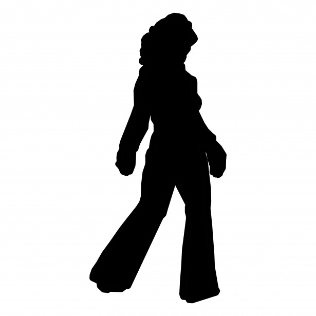 615x615 Woman Silhouette Ii Free Stock Photo