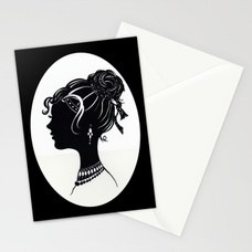 228x228 Paper City, Newspaper Bridge Collage, Night Silhouette Cityscape