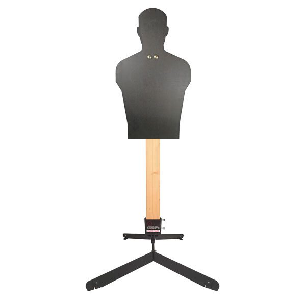 600x600 Challenge Targets Full Size Human Silhouette (Rifle Amp Handgun