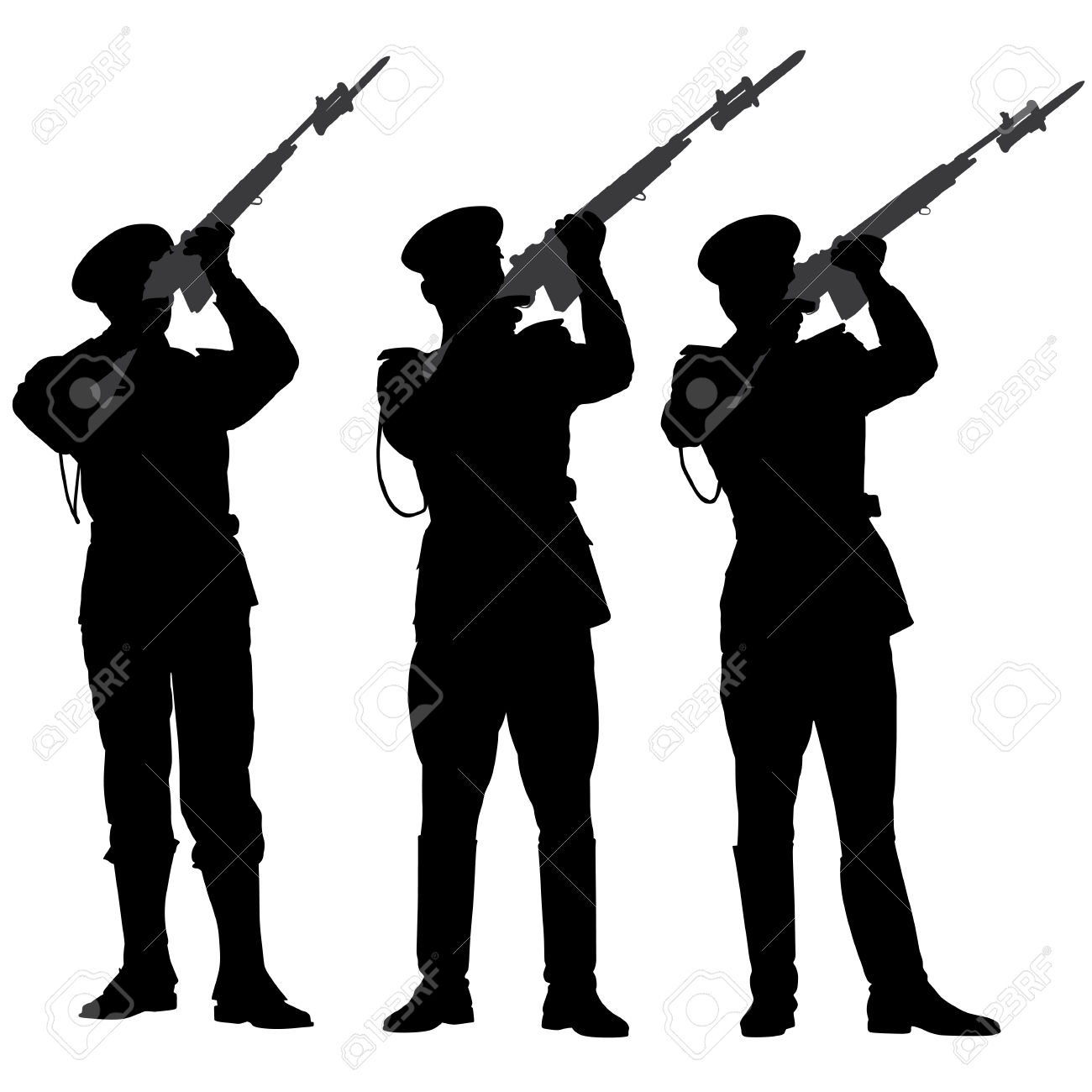 1300x1300 Guard Parade Clipart