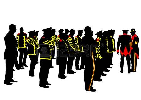 450x318 Military Parade Clipart